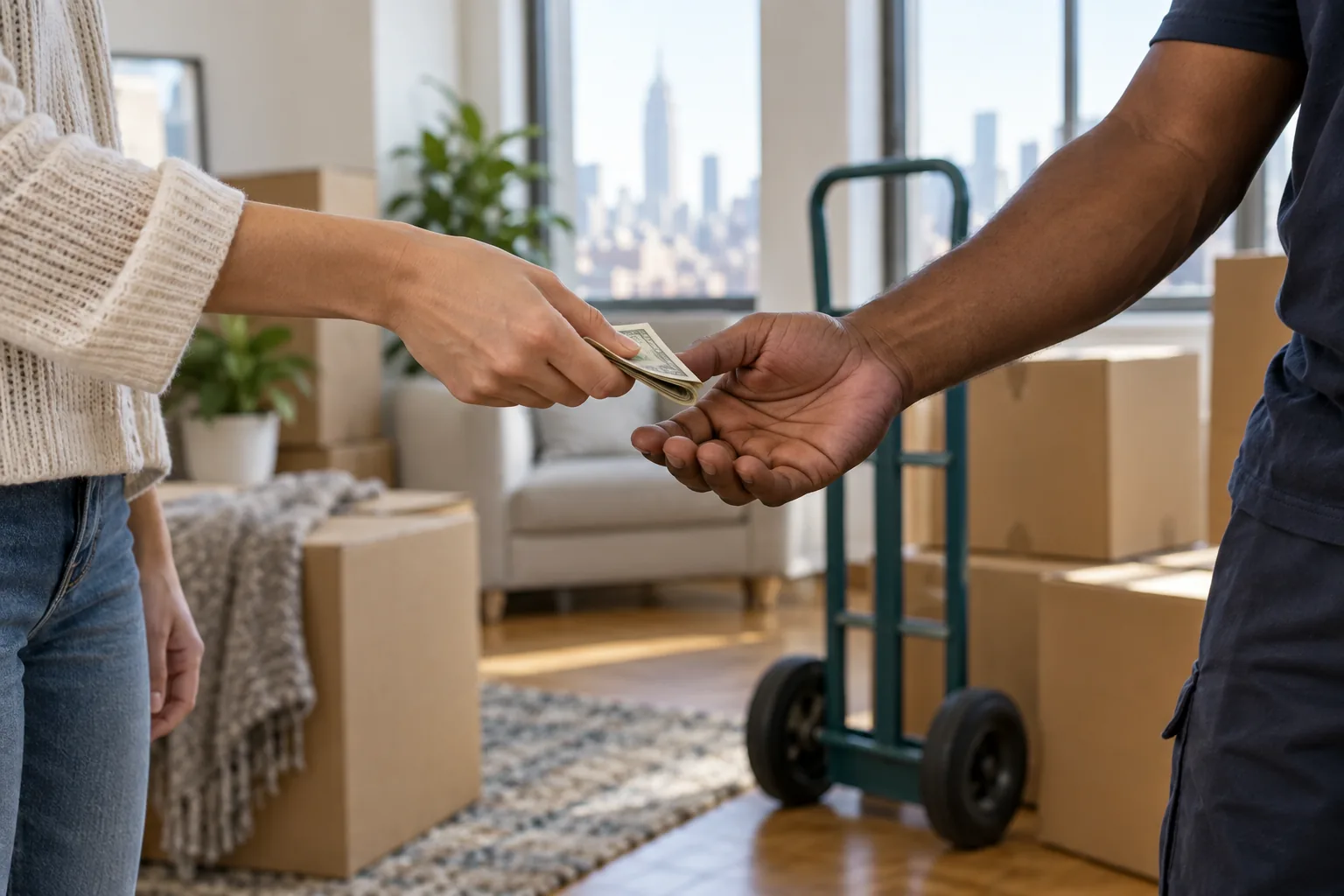 Tipping Your NYC Movers: What’s the Standard in the City?